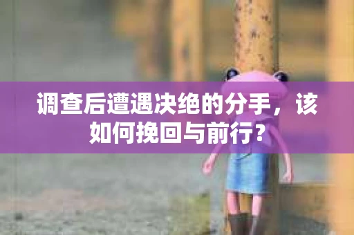 调查后遭遇决绝的分手，该如何挽回与前行？