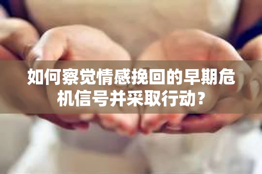 如何察觉情感挽回的早期危机信号并采取行动？