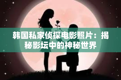 韩国私家侦探电影照片：揭秘影坛中的神秘世界