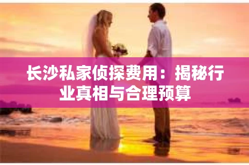 长沙私家侦探费用：揭秘行业真相与合理预算