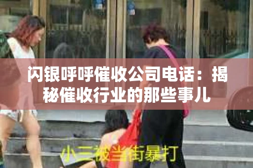 闪银呼呼催收公司电话：揭秘催收行业的那些事儿