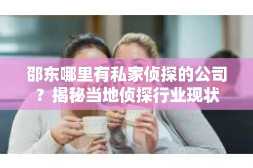 邵东哪里有私家侦探的公司？揭秘当地侦探行业现状