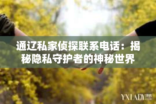 通辽私家侦探联系电话：揭秘隐私守护者的神秘世界